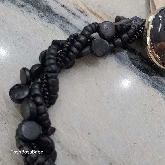 Big bold matching necklace and earrings - Picture 6 of 8